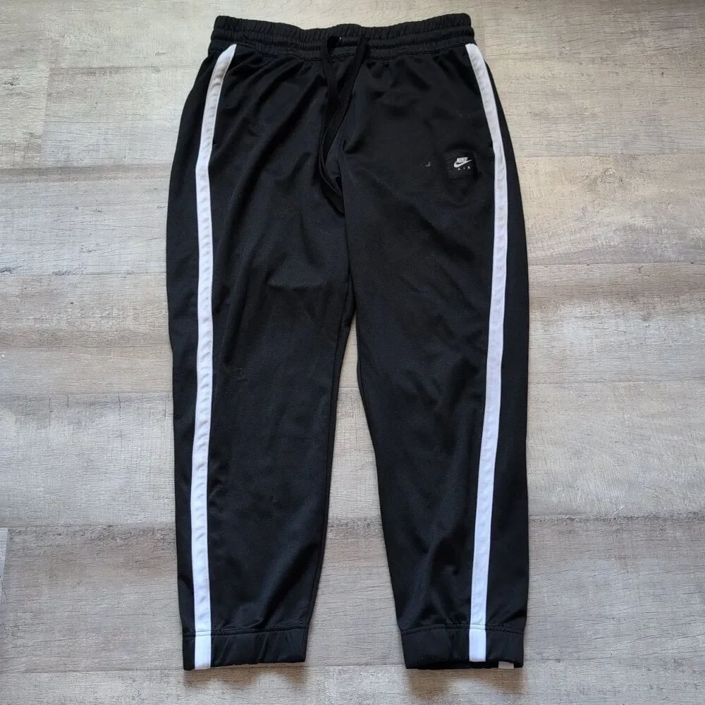 Nike Sportswear Air Sweatpants Jogger Black Men Size XXL Loose Fit